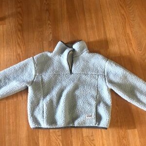 Levi Strauss pullover blue fuzzy women’s XS